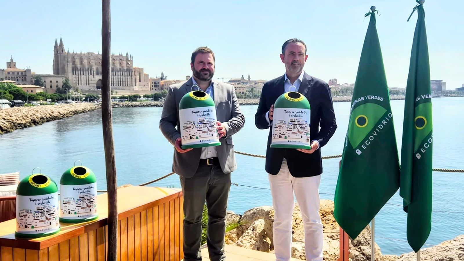Baleares mobiliza 2.500 estabelecimentos em campanha de reciclagem de vidro