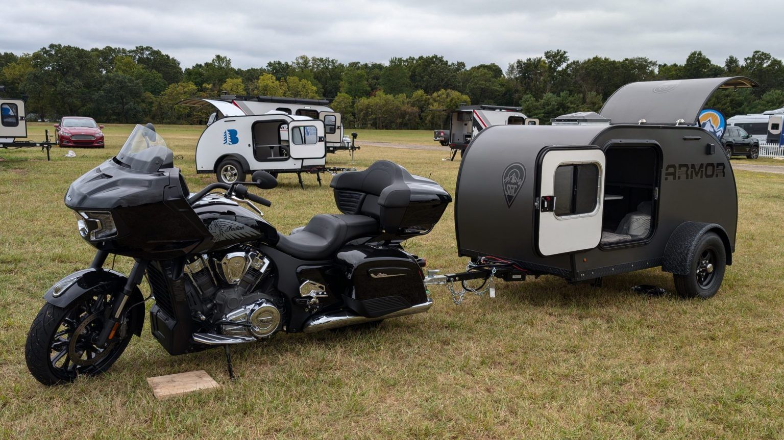 Sidewinder: O sidecar-motorhome que quer transformar sua Harley em casa sobre rodas