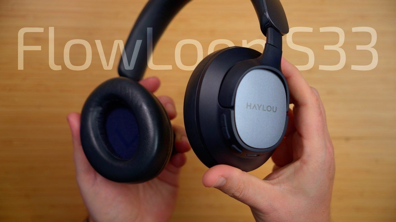 HAYLOU FlowLoop S33: fone com ANC e 100h de bateria por menos de US$35