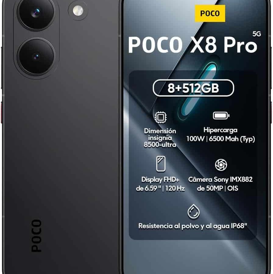 Xiaomi Poco X8 Pro mira no público gamer com bateria de 6.500 mAh