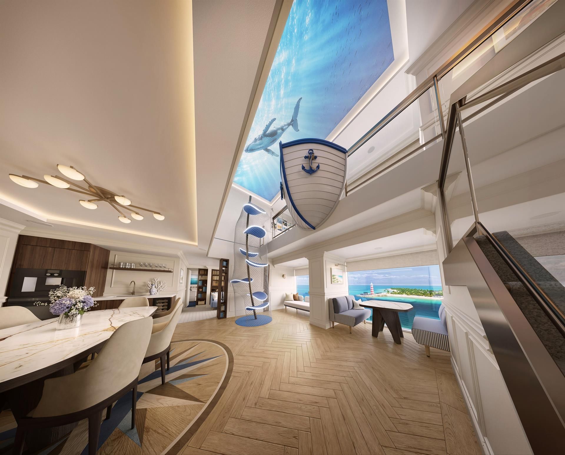 MSC Cruceros aposta em suítes de luxo para famílias em navios