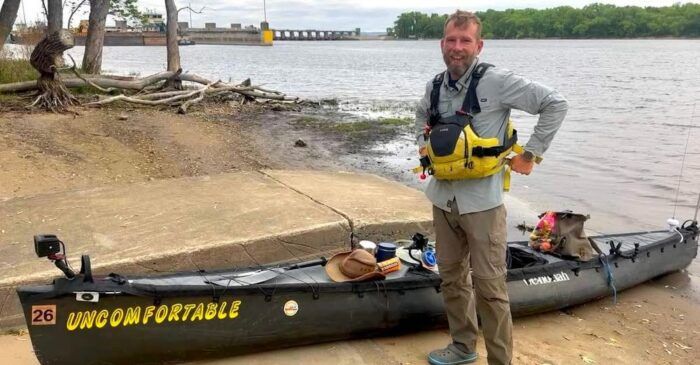 Ilia Smirnov cruza o Mississippi em 34 dias — um novo recorde de resistência solo