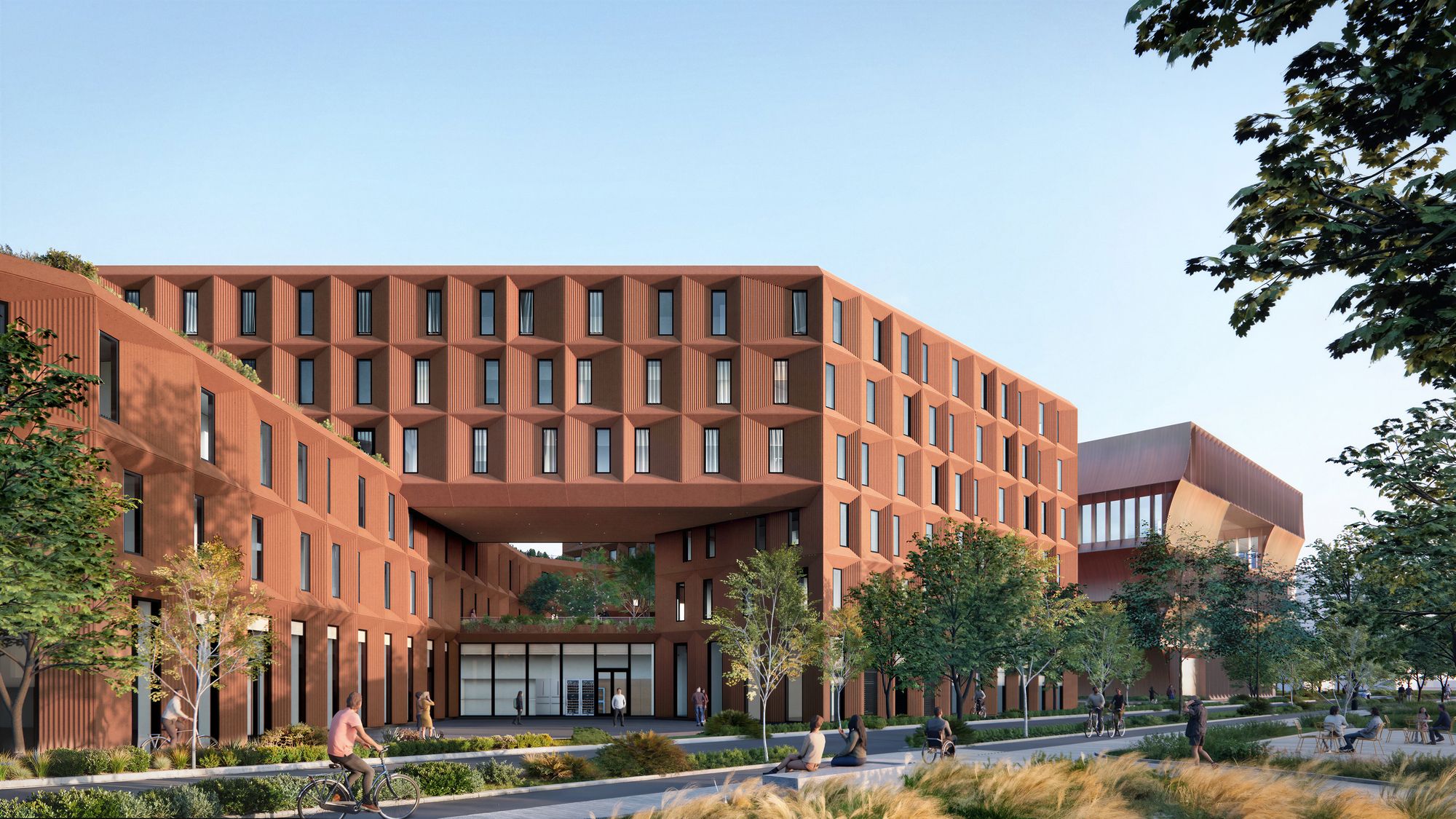 BIG propõe campus universitário em Bentonville enquanto setor debate o futuro da arquitetura