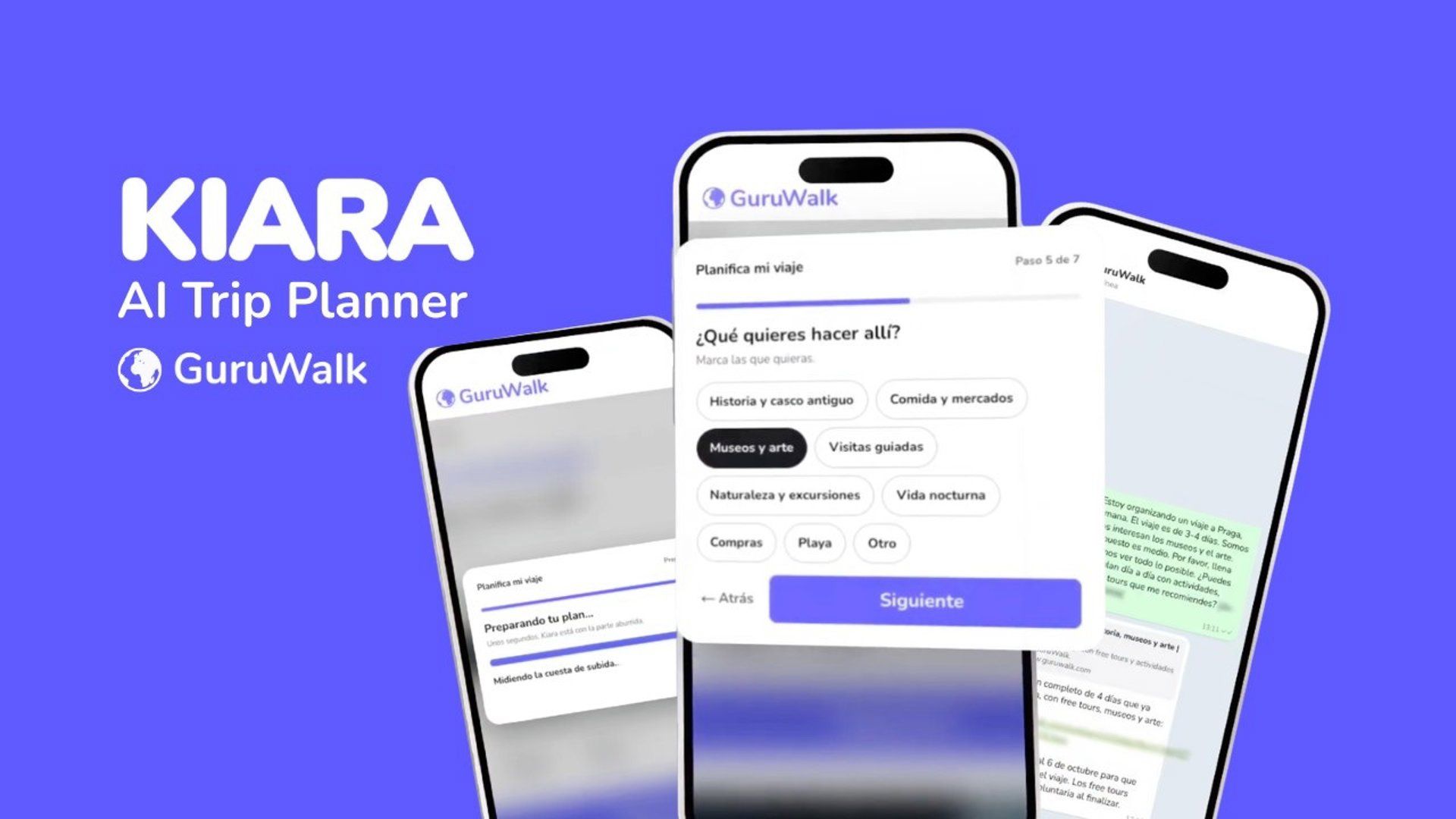 GuruWalk lança Kiara, IA que personaliza roteiros de viagem em tempo real