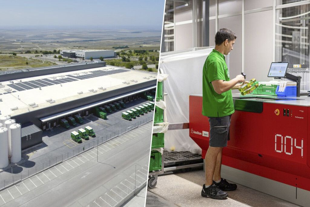 Mercadona inaugura armazém semiautomatizado em Madrid para acelerar vendas online