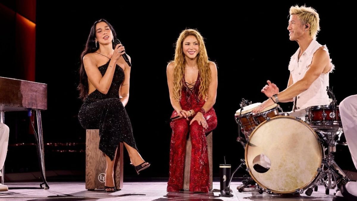 Shakira e Dua Lipa: o encontro de duas gerações que movem milhões na música