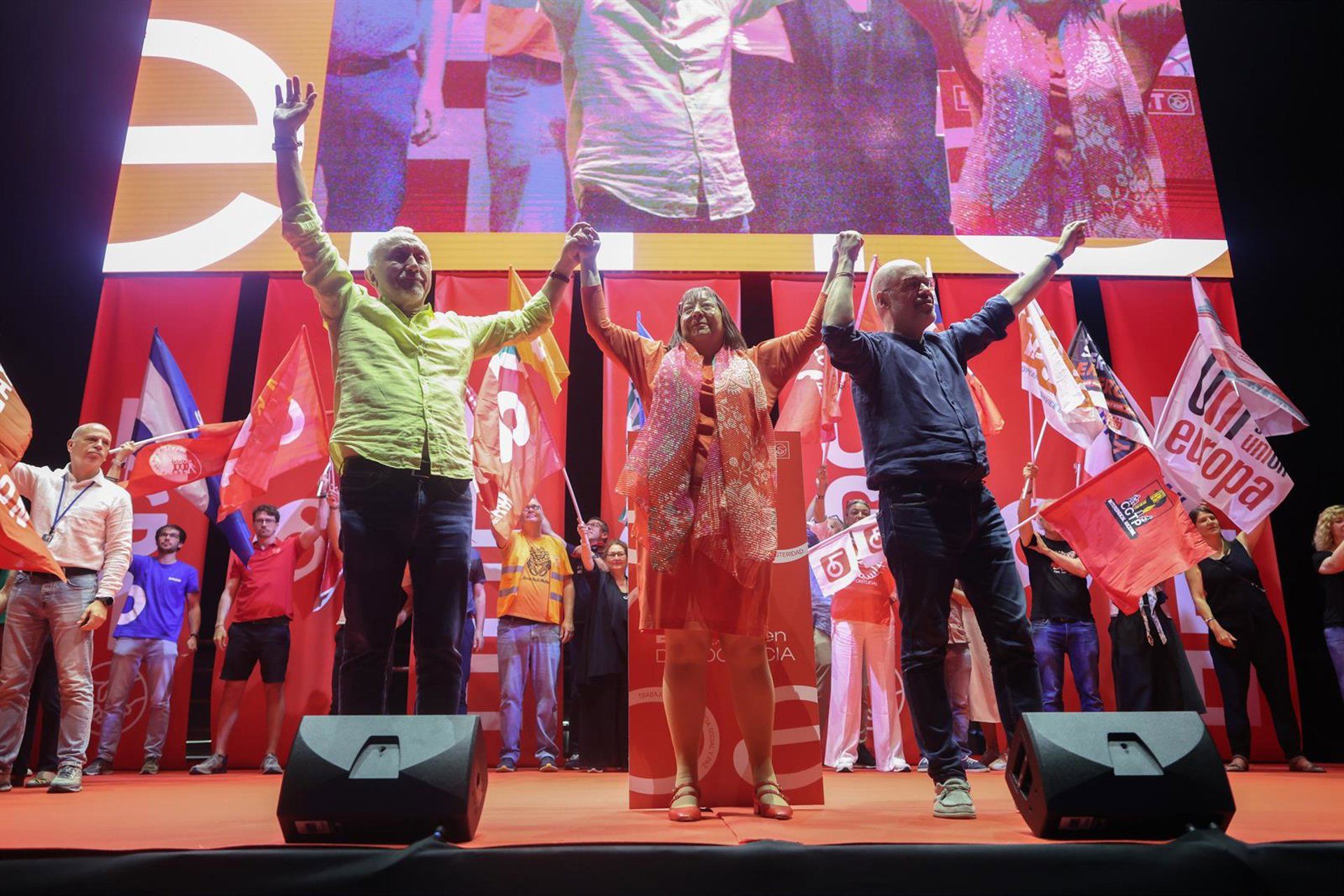 Sindicalistas ocupam Madrid e exigem Europa social contra austeridade