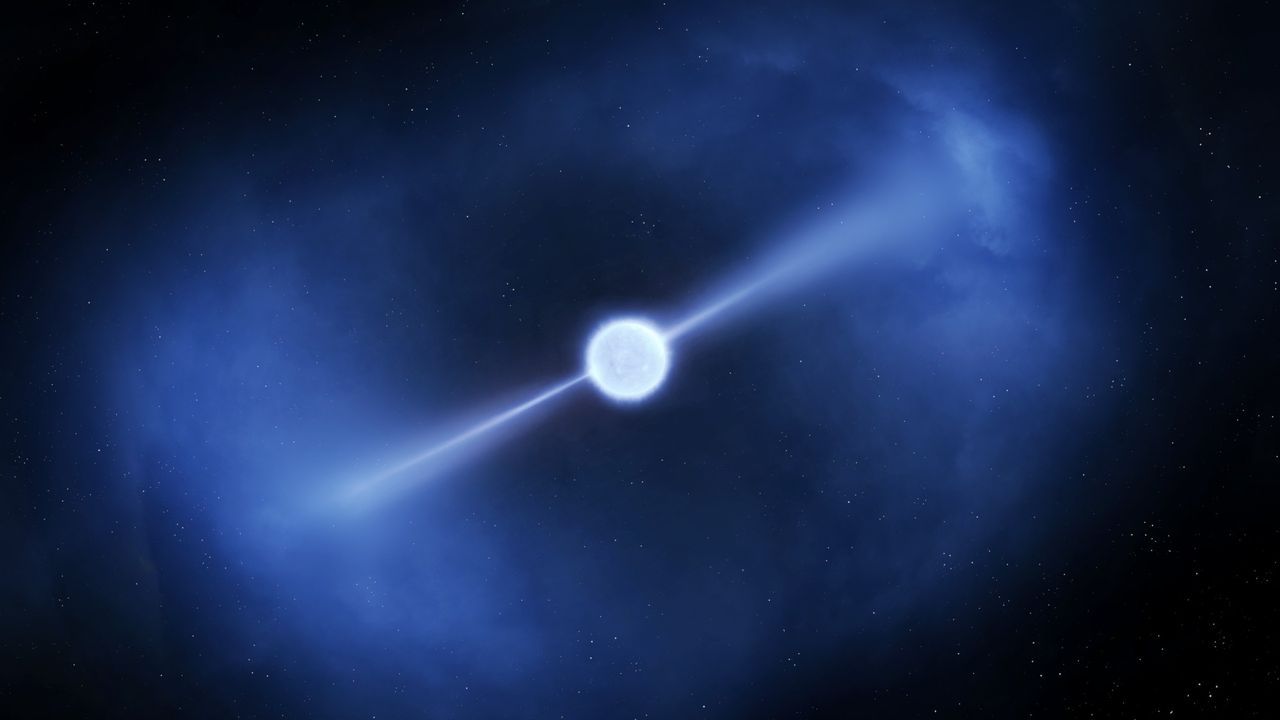 Astrônomos detectam sinais de rádio inéditos no pulsar 'Blue Eye' — e mudam o mapa da Via Láctea