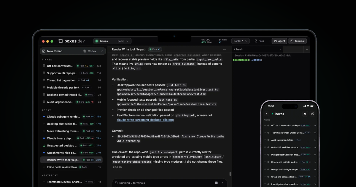 Boxes.dev propõe fim do desenvolvimento local para agentes de IA
