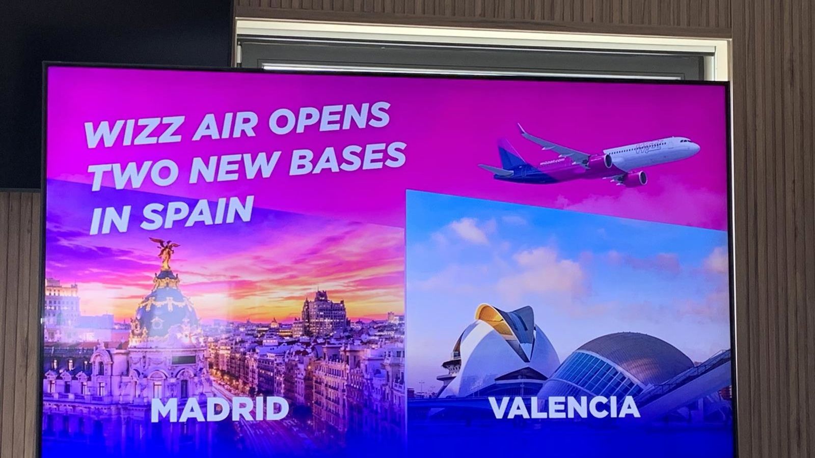Wizz Air desafia gigantes europeias com novas bases em Madrid e Valencia