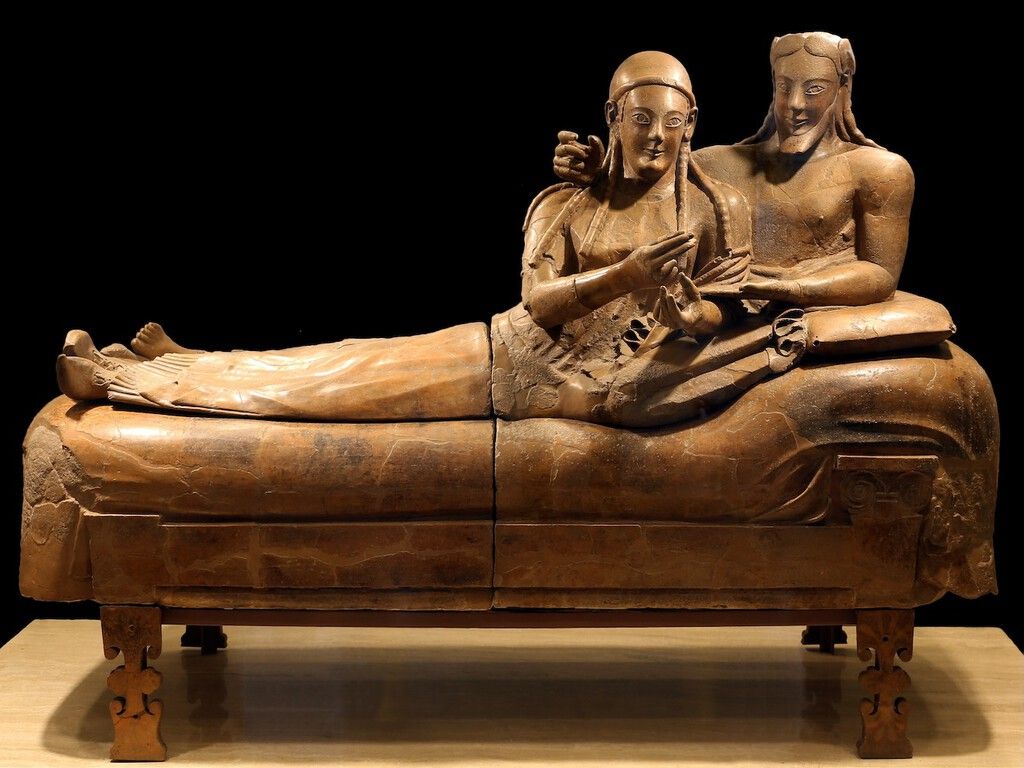 Etruscos: A morte como experiência sensorial há 2.500 anos
