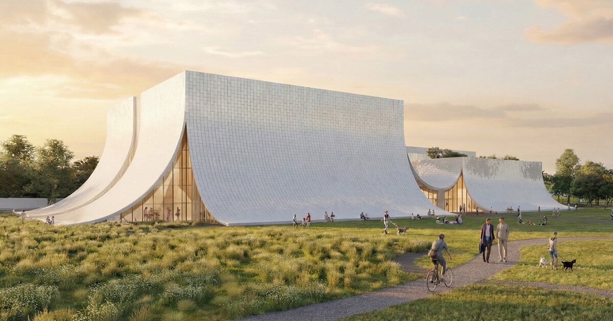 Bjarke Ingels Group transforma paisagem rural da Croácia com o novo EVE Music Hall