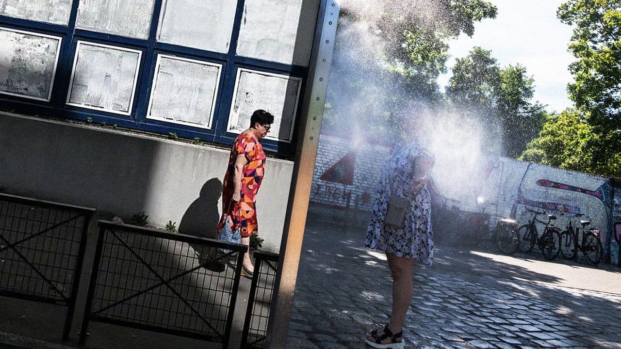 Cidades europeias redesenham espaços públicos para conter recordes de calor
