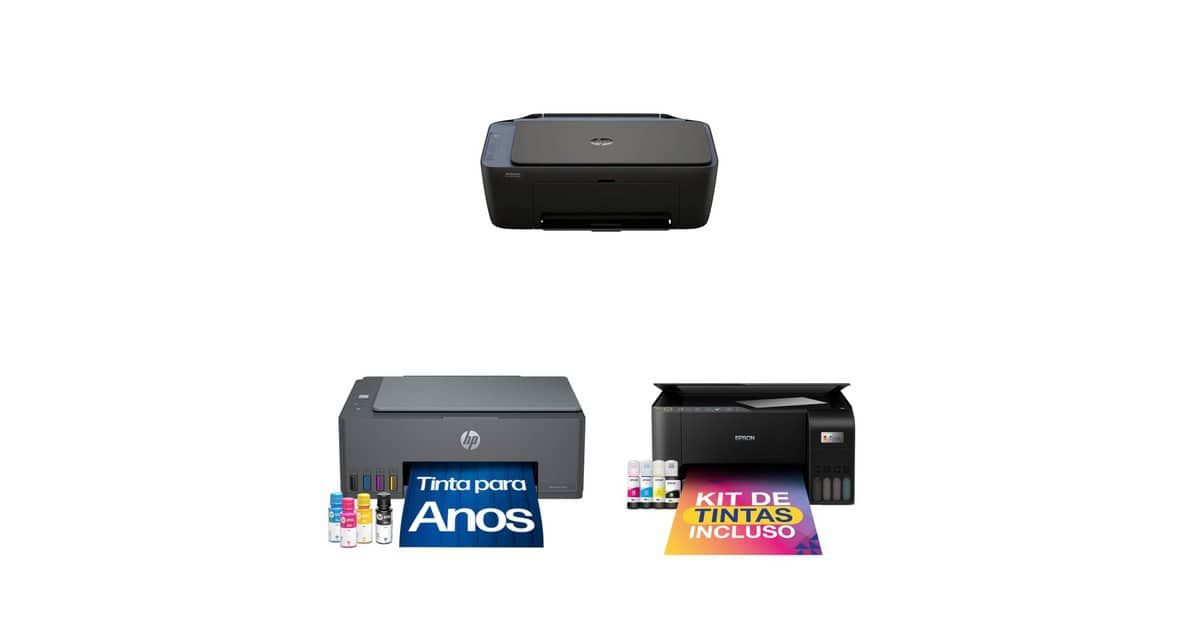 Amazon: Impressoras multifuncionais em promoção para home office