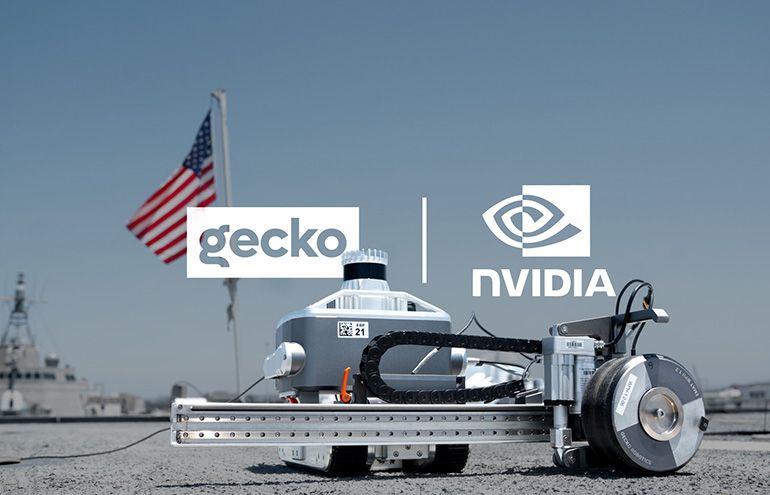 Gecko Robotics e NVIDIA criam barreira de IA para robôs de inspeção