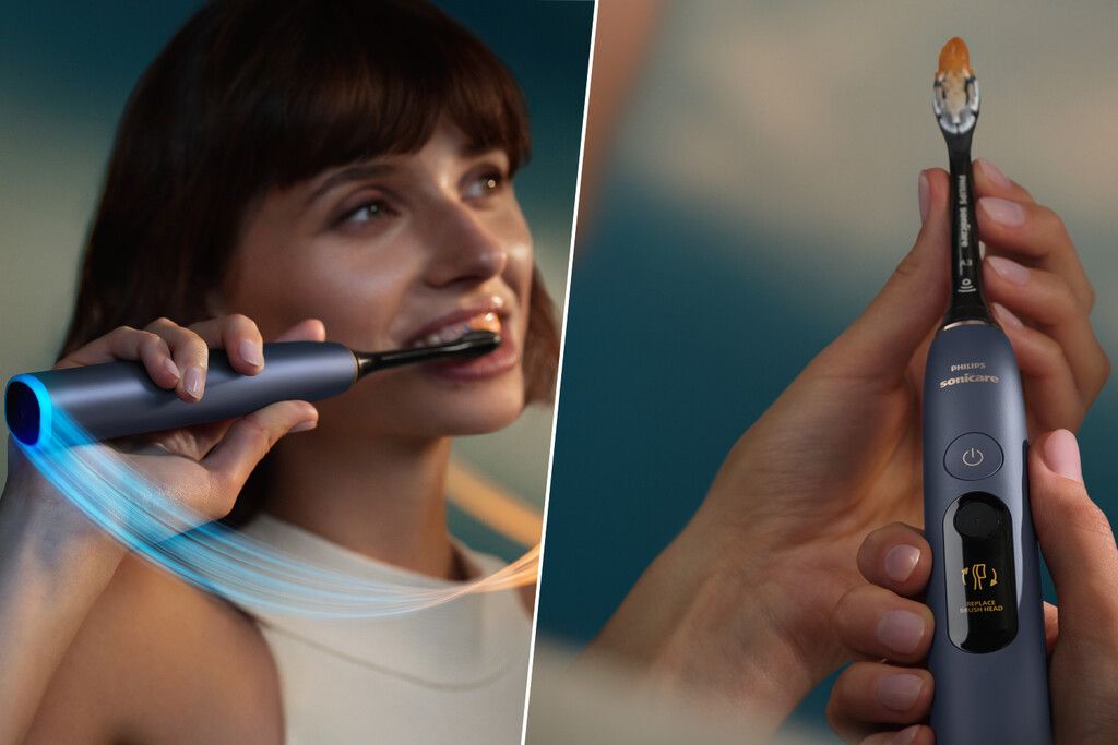 Philips aposta em IA para escovar dentes: DiamondClean 9900 Prestige ajusta potência automaticamente