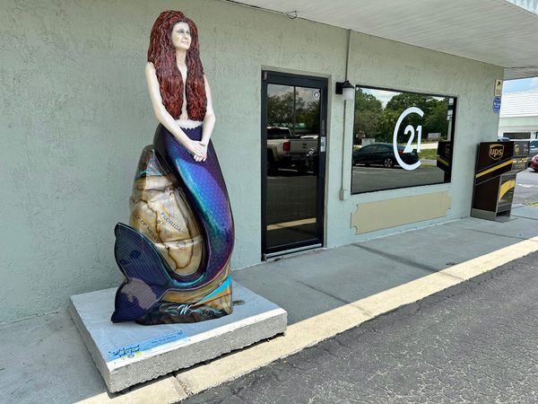 Mermaid Tale Trail transforma a paisagem de Hernando County em galeria a céu aberto