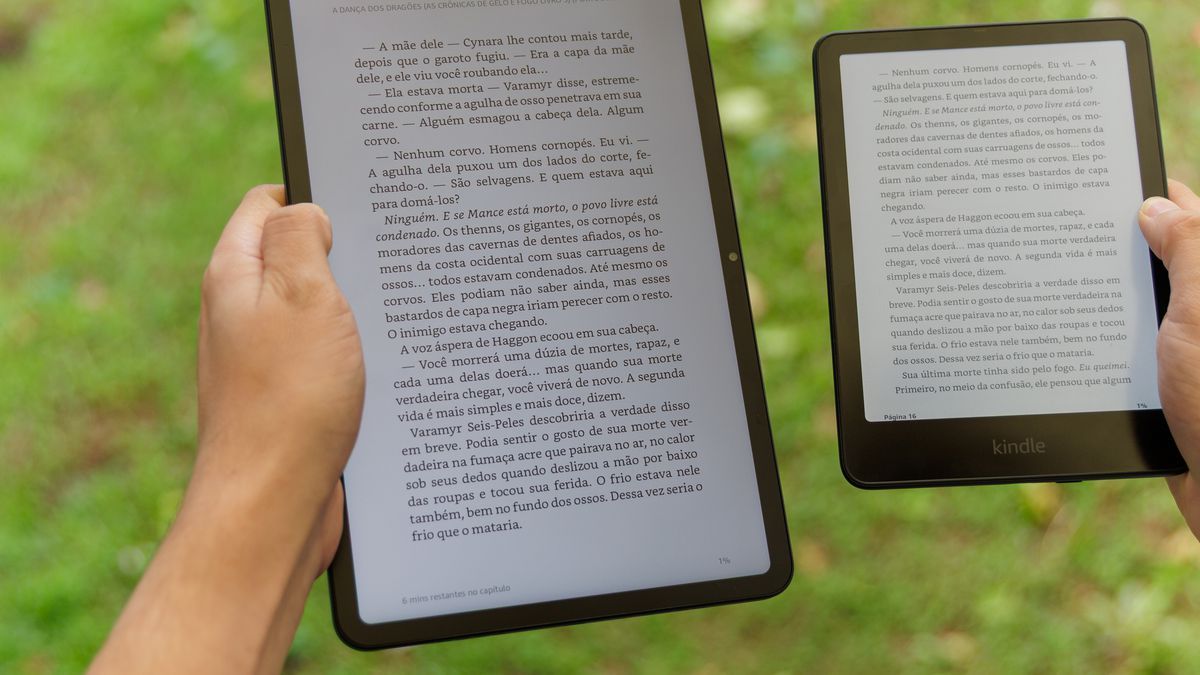Kindle ou tablet — a ciência por trás do conforto visual na era digital