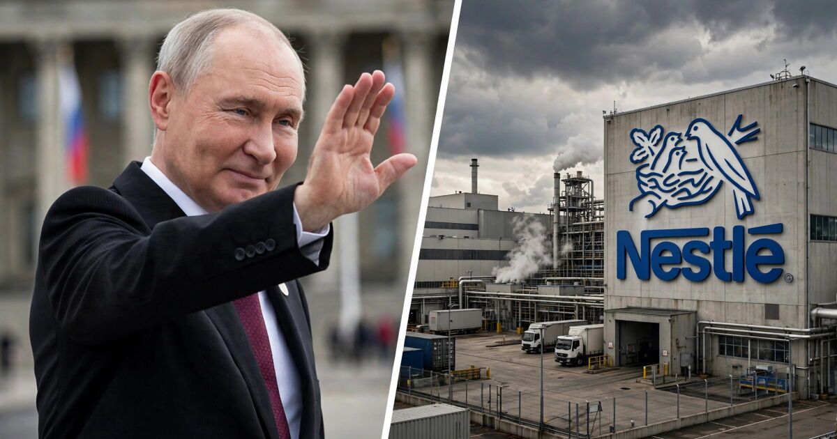 Na Rússia de Putin, a Nestlé agora tem dono local