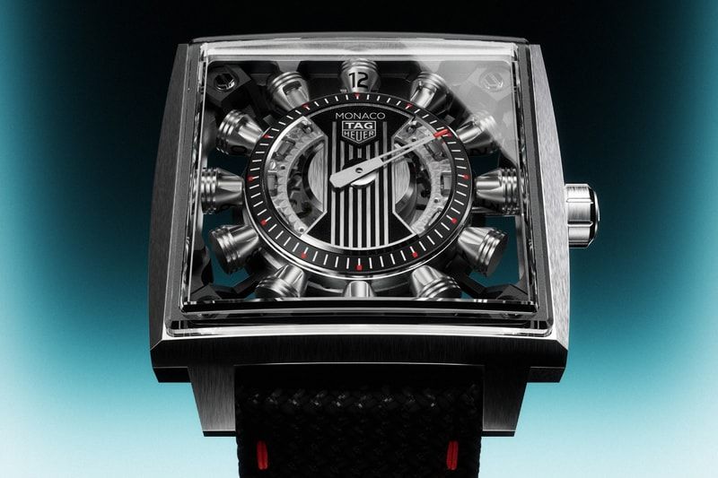 TAG Heuer redefine o Monaco com doze pistões mecânicos