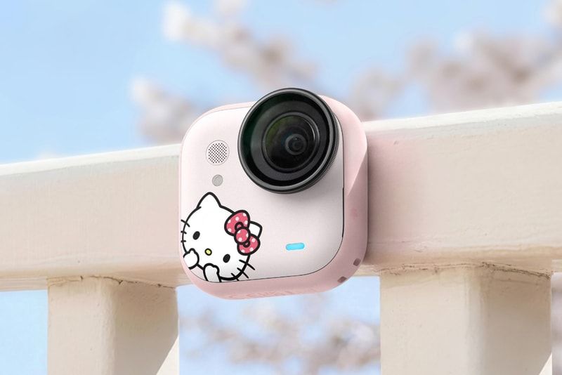 Insta360 aposta na nostalgia da Hello Kitty para impulsionar a linha GO Ultra