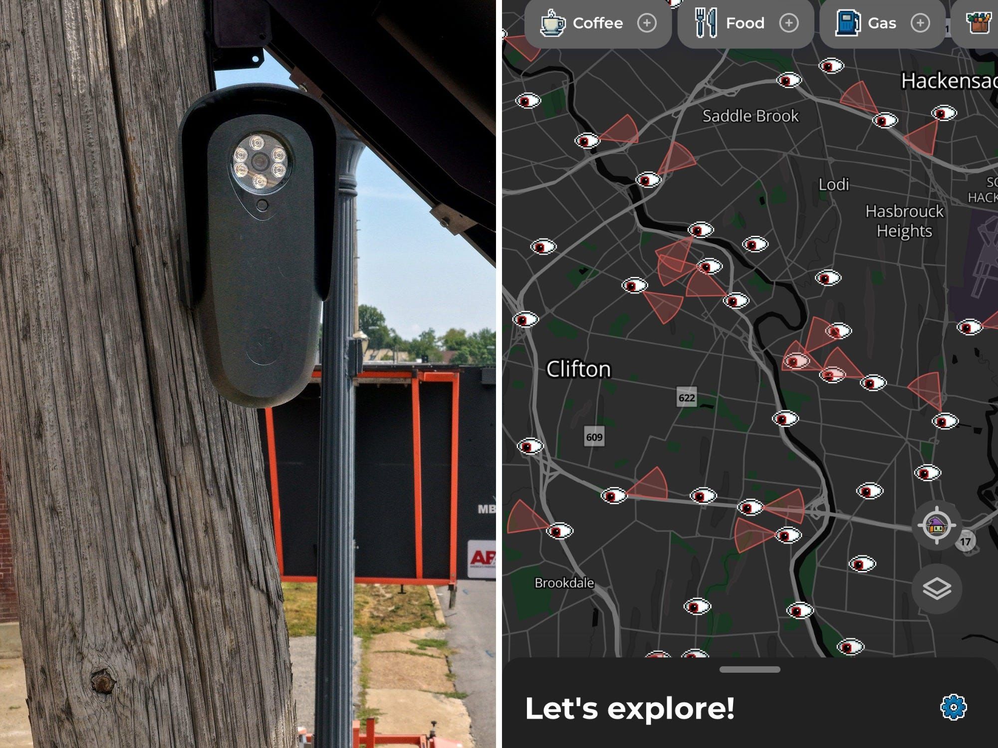 MapQuest adiciona câmeras de vigilância ao mapa: privacidade em jogo