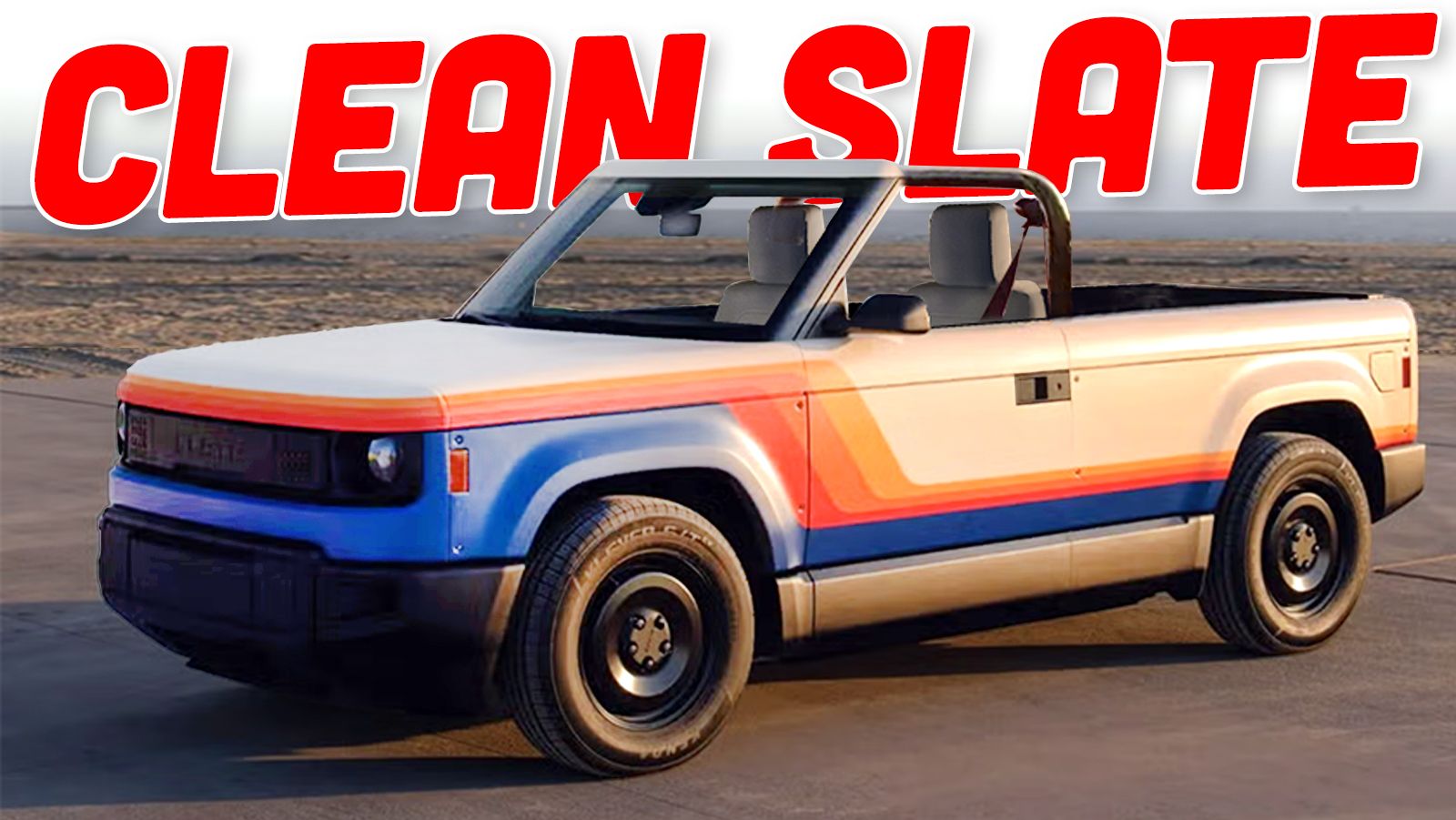 Slate aposta em design minimalista para desafiar gigantes do setor automotivo