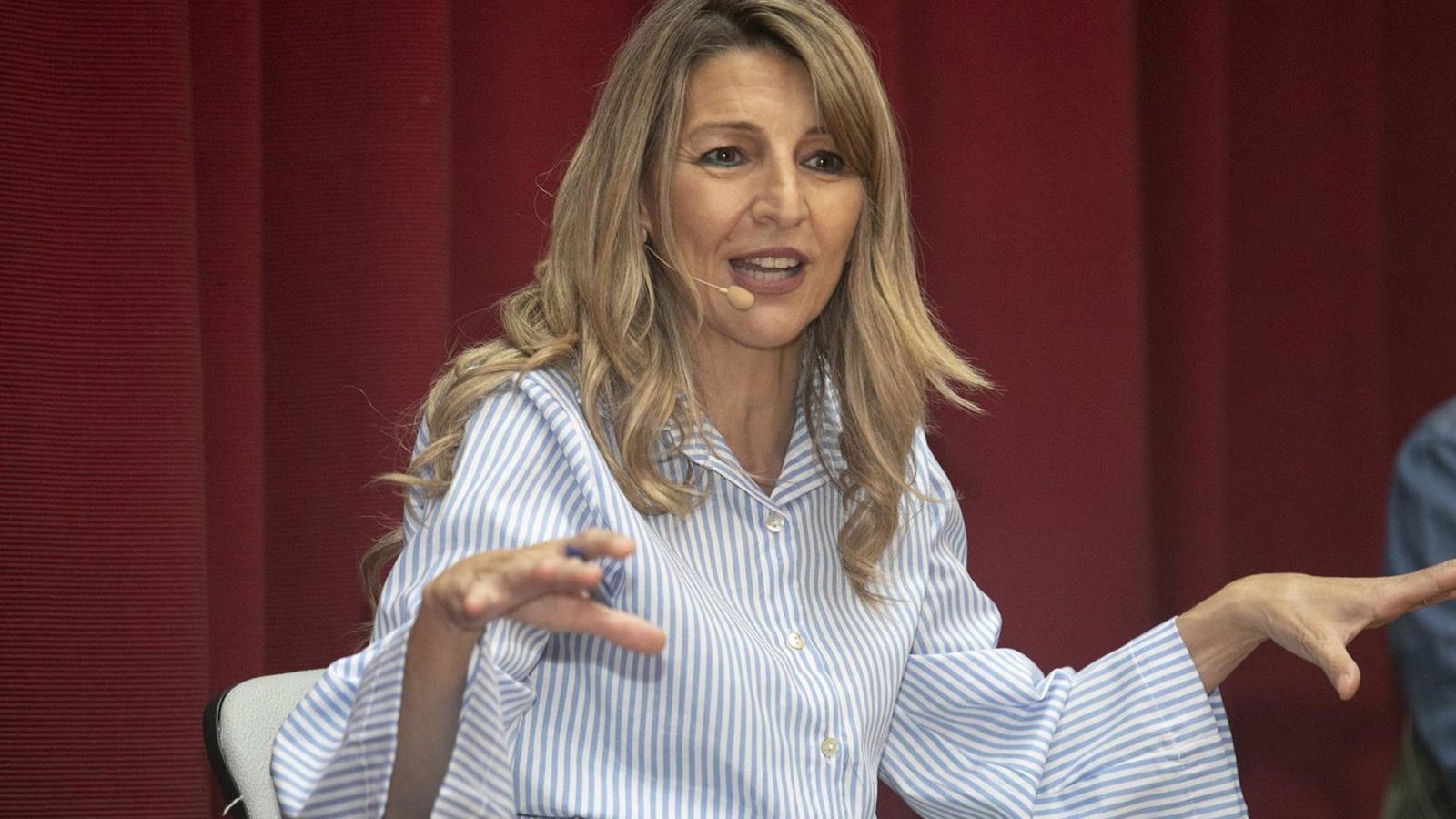 Yolanda Díaz defende regulação rígida para algoritmos de trabalho em Oxford