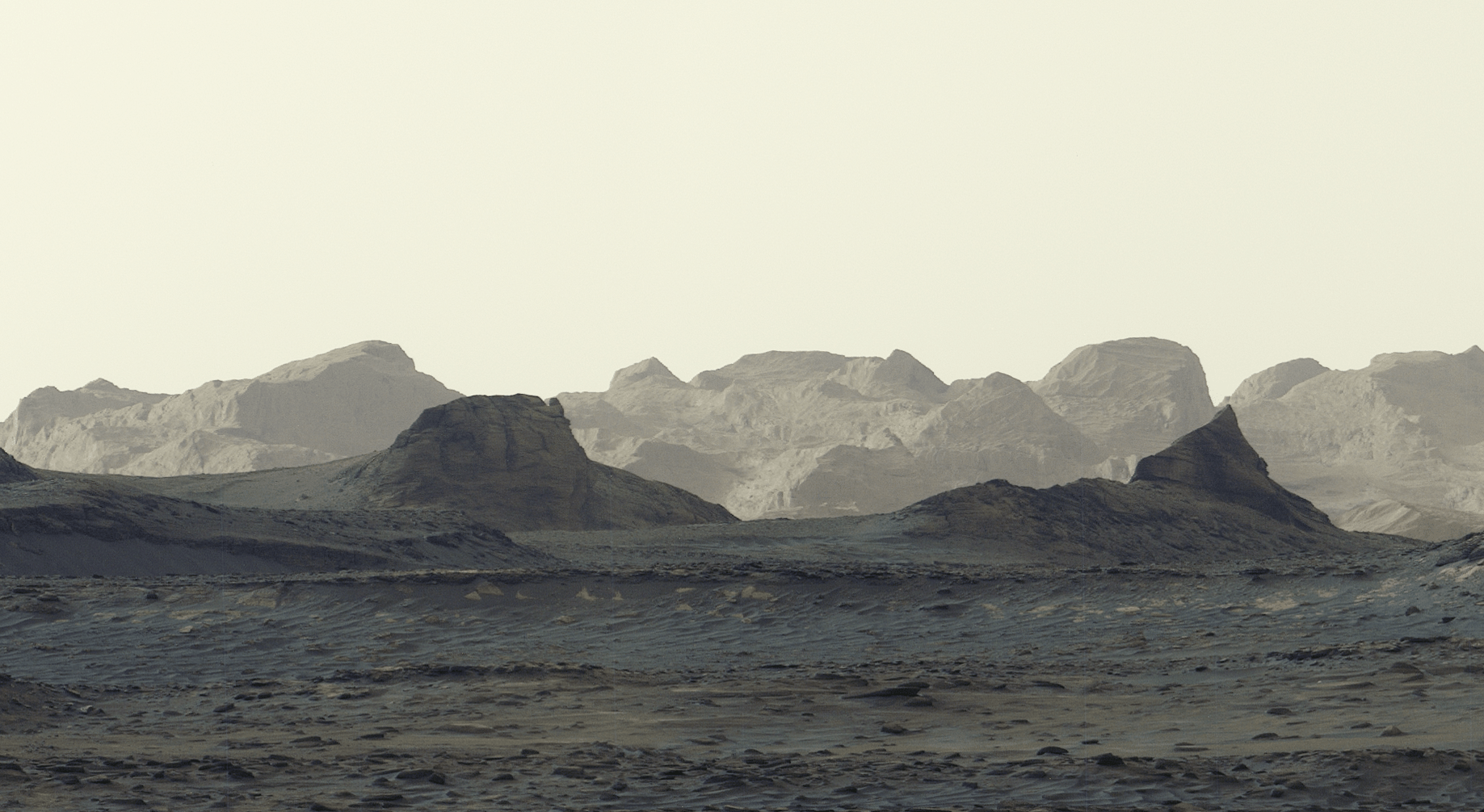 Curiosity revela penhascos azuis em Marte: segredos de 16 km de extensão