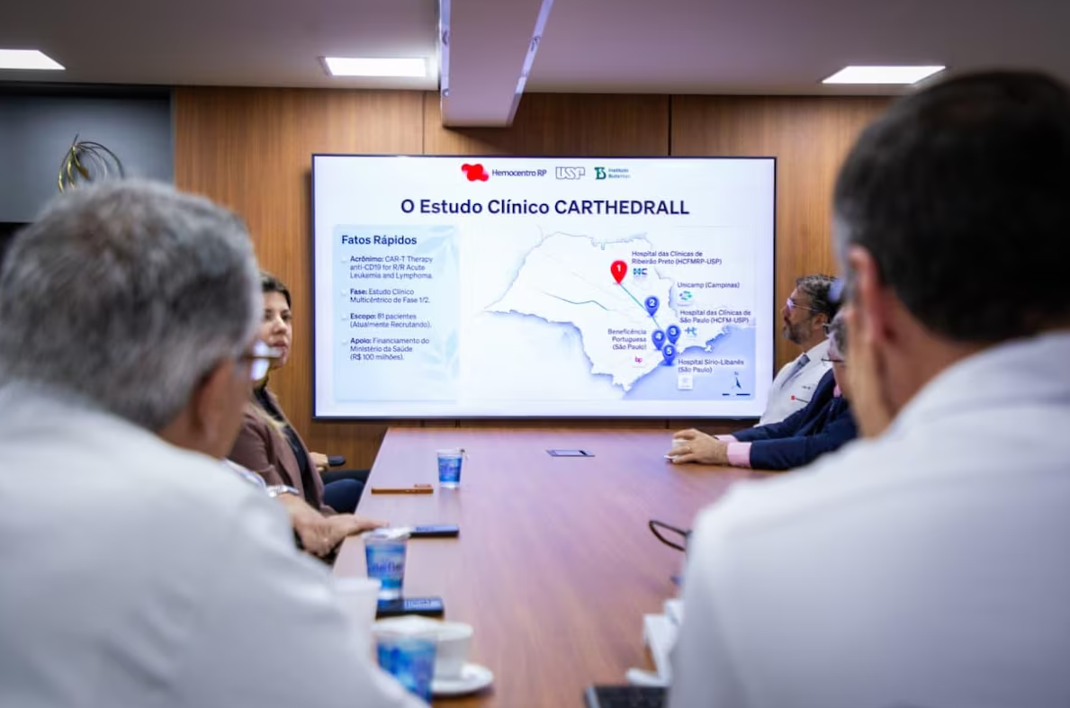 Terapia CAR-T alcança 88% de resposta em pacientes brasileiros com linfoma
