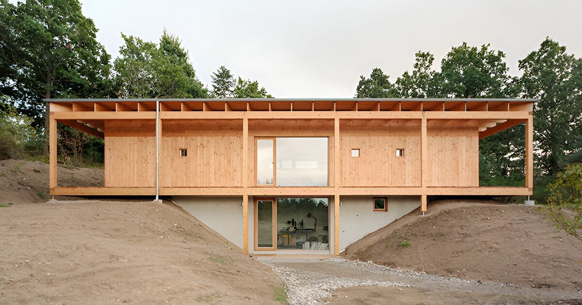 Høyer Arkitektur integra residência à paisagem glacial da Dinamarca