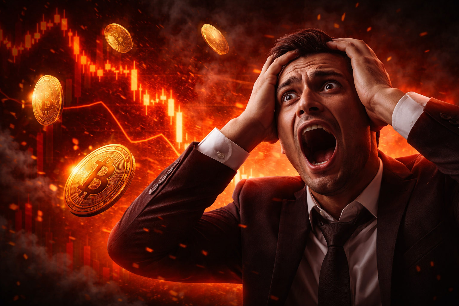 Liquidações de US$ 1 bilhão atingem mercado cripto antes de dados da inflação nos EUA