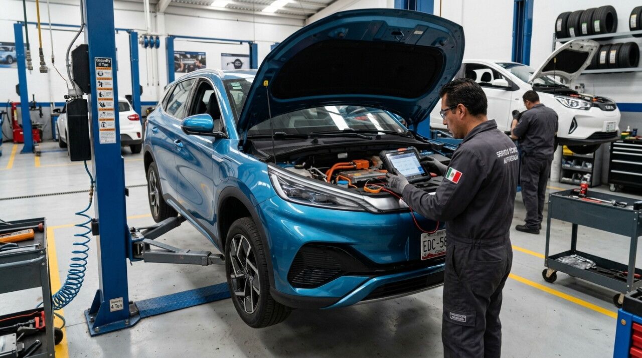 BYD detalha custos de manutenção de elétricos no México