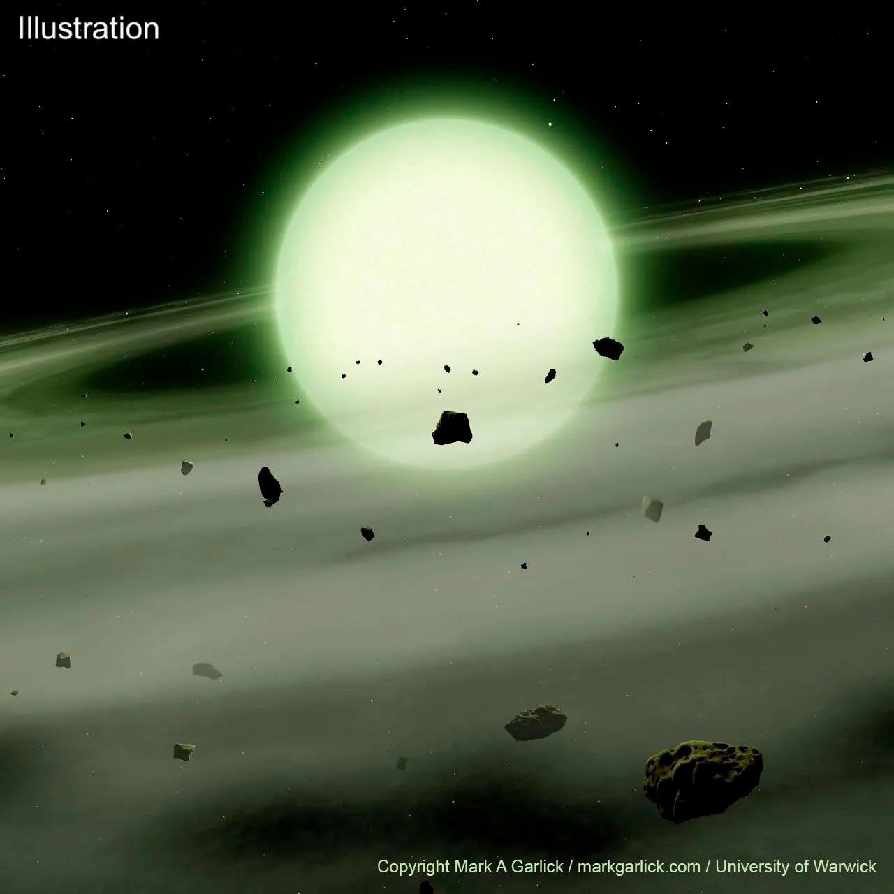 Astrônomos identificam WD J1330+6435: a primeira estrela verde