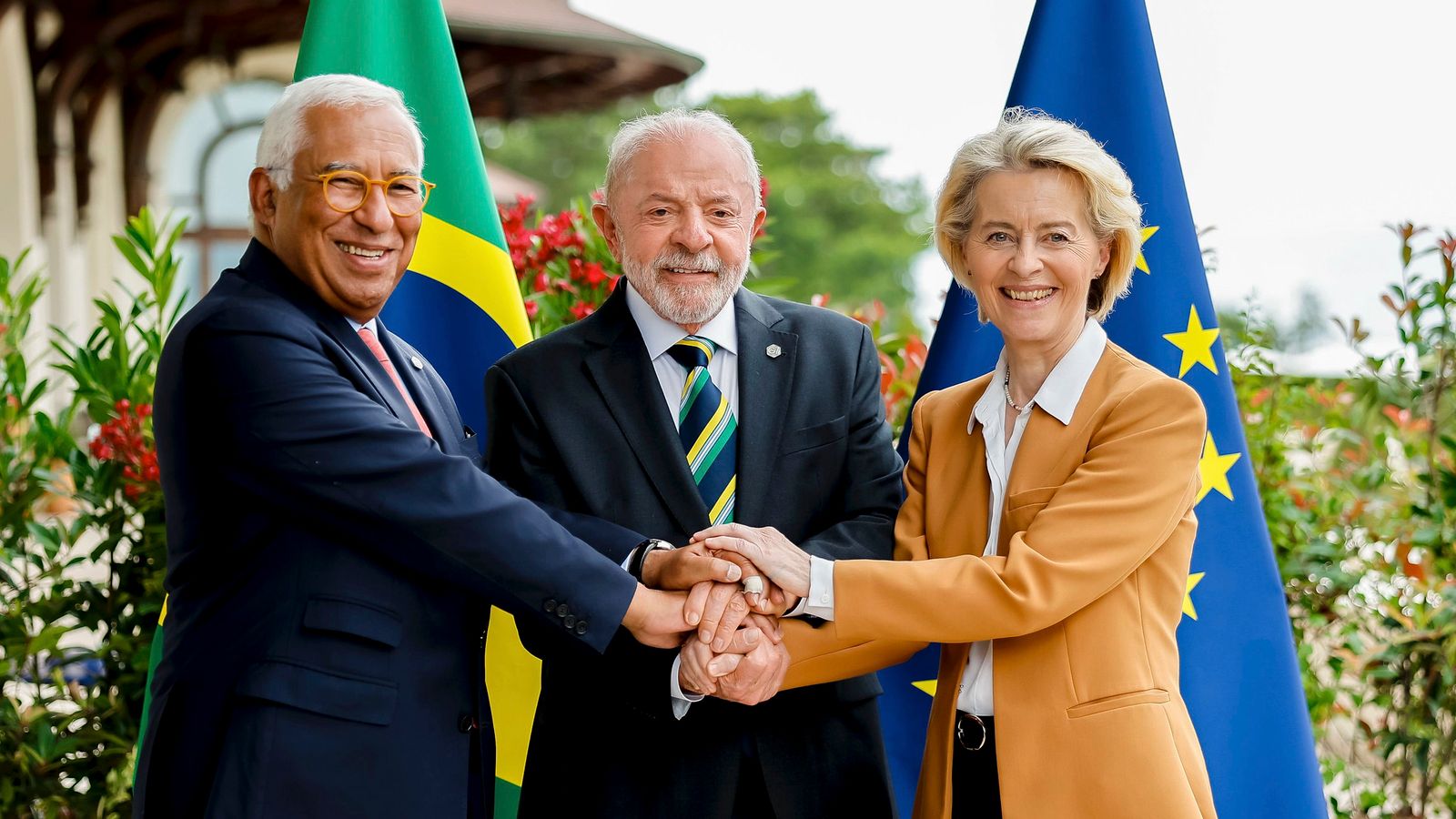 Lula busca reverter restrições da União Europeia a proteínas e aço brasileiro