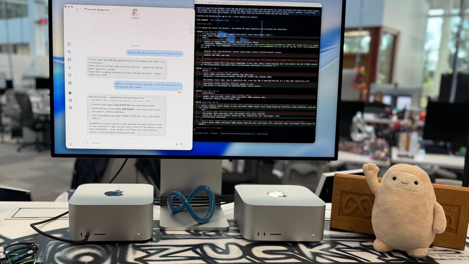O que a mesa de Mark Zuckerberg revela sobre o futuro da IA