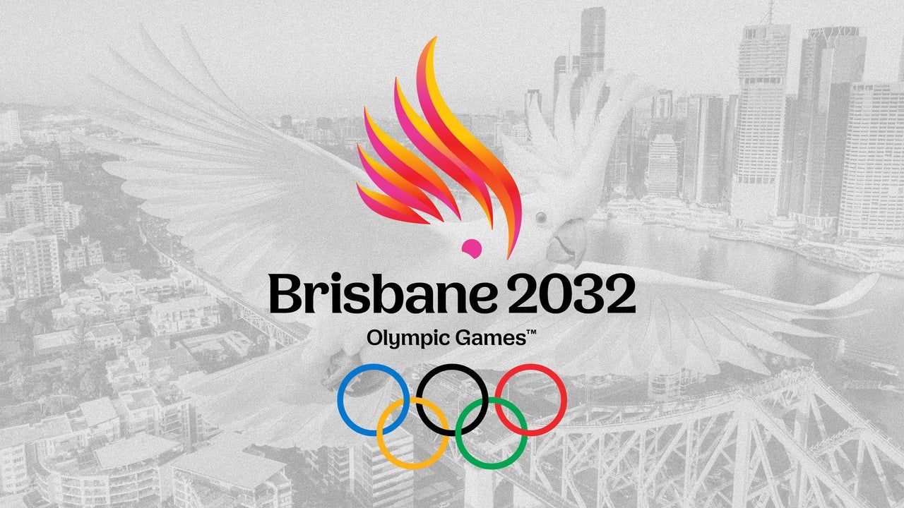 Logo das Olimpíadas de Brisbane 2032 evoca cacatua e '32