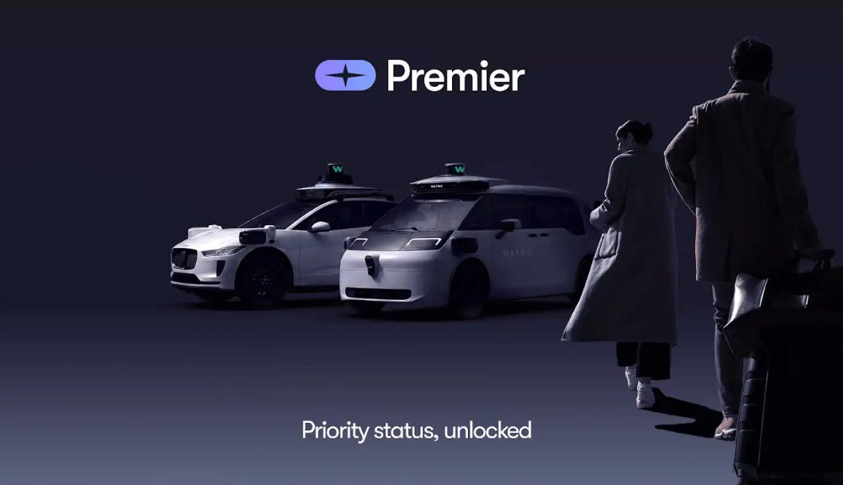 Waymo lança serviço de assinatura Premier para fidelizar usuários de robotáxis