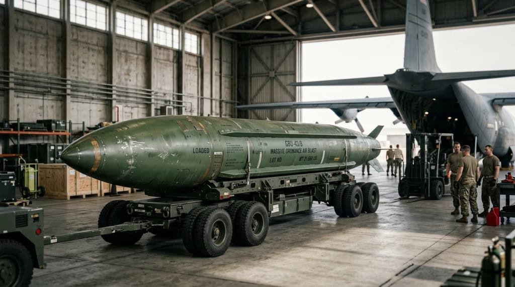 MOAB: a bomba que devasta, mas não penetra