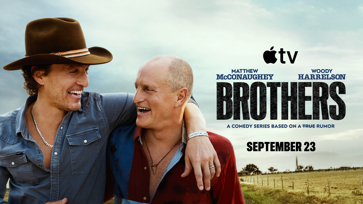 Apple TV aposta em "Brothers" com McConaughey e Harrelson para fisgar público