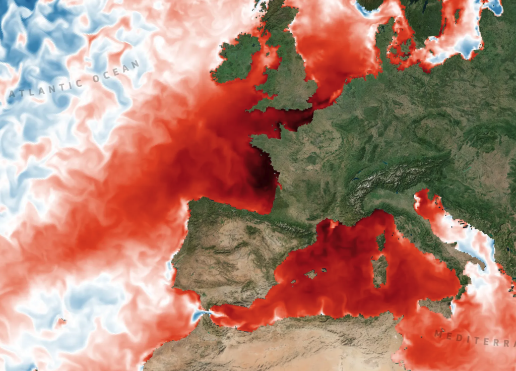 Mar Mediterrâneo registra aquecimento precoce — e o alerta para o outono europeu é máximo