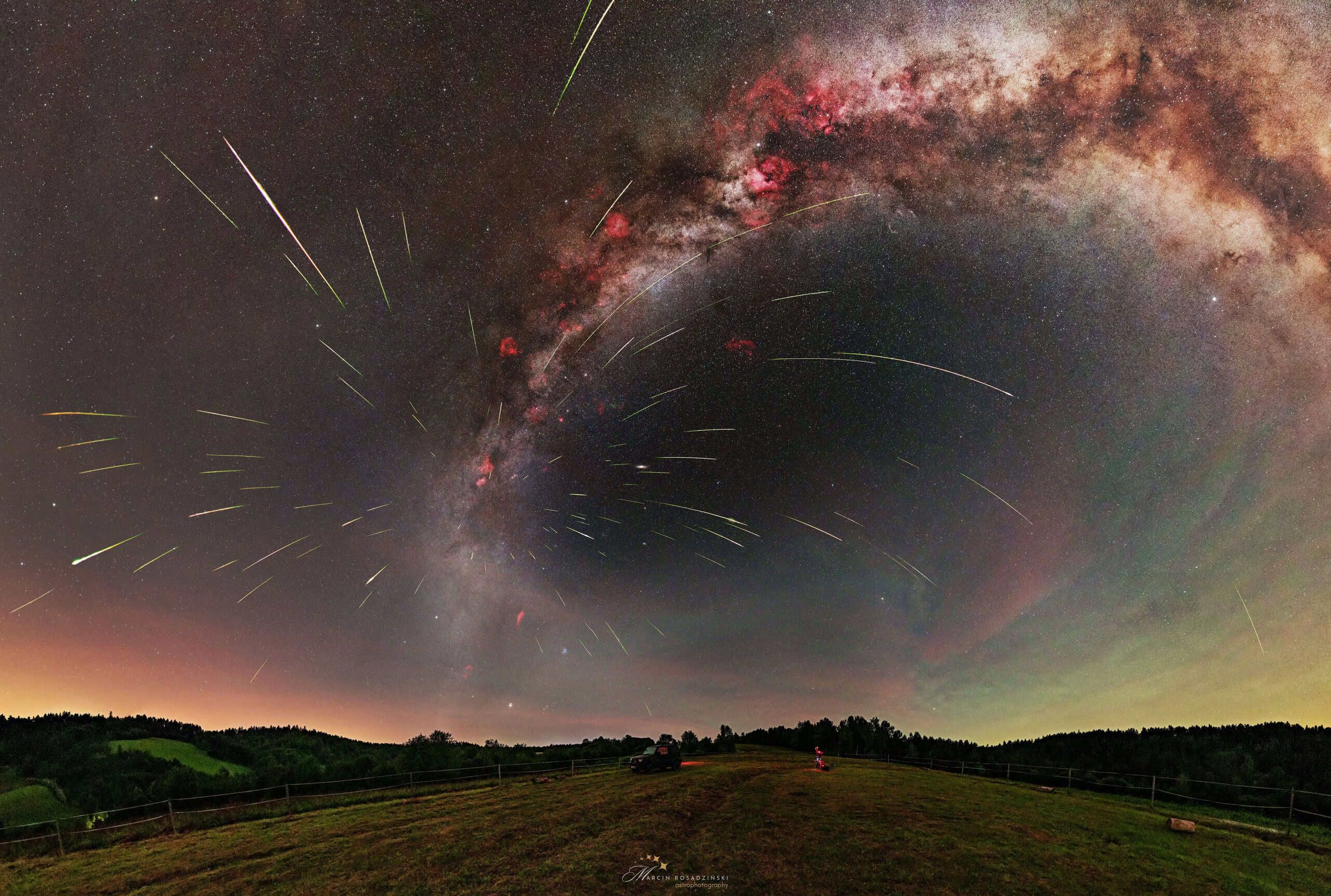 A poeira do cometa Swift-Tuttle acende o céu de agosto