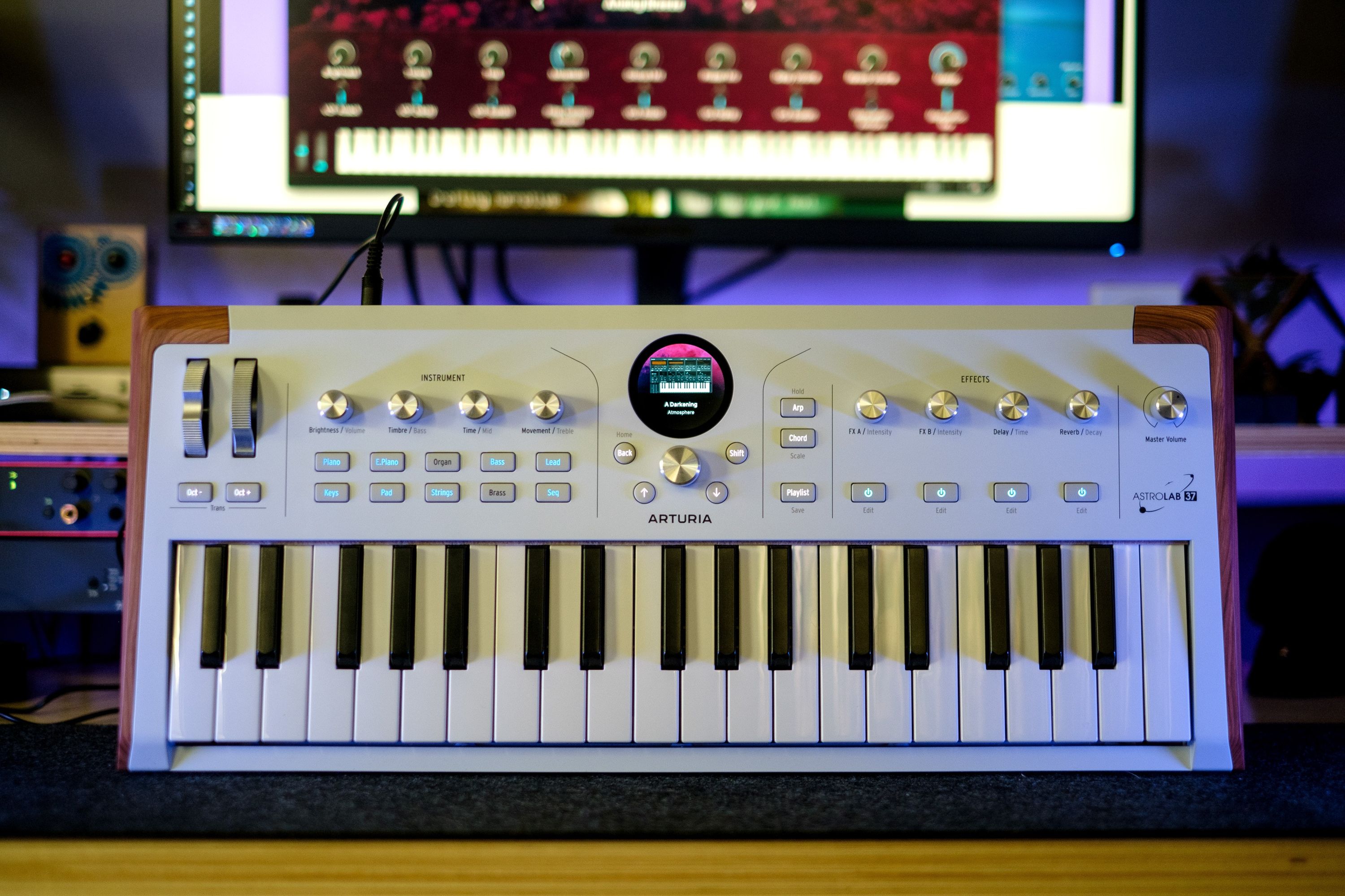 Arturia expande controle de som em teclados AstroLab com atualização 2.0