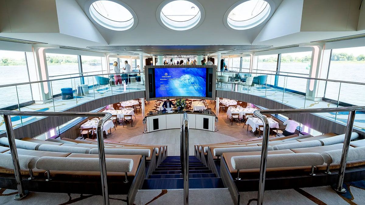 Transcend transforma rios europeus em hotéis de luxo para eventos corporativos