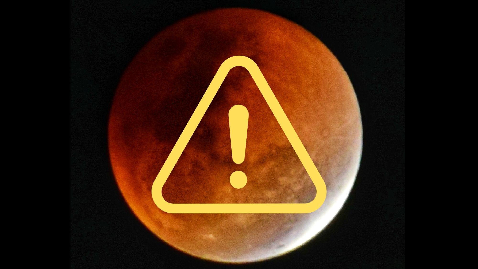 A Lua de Sangue que ficou por um fio