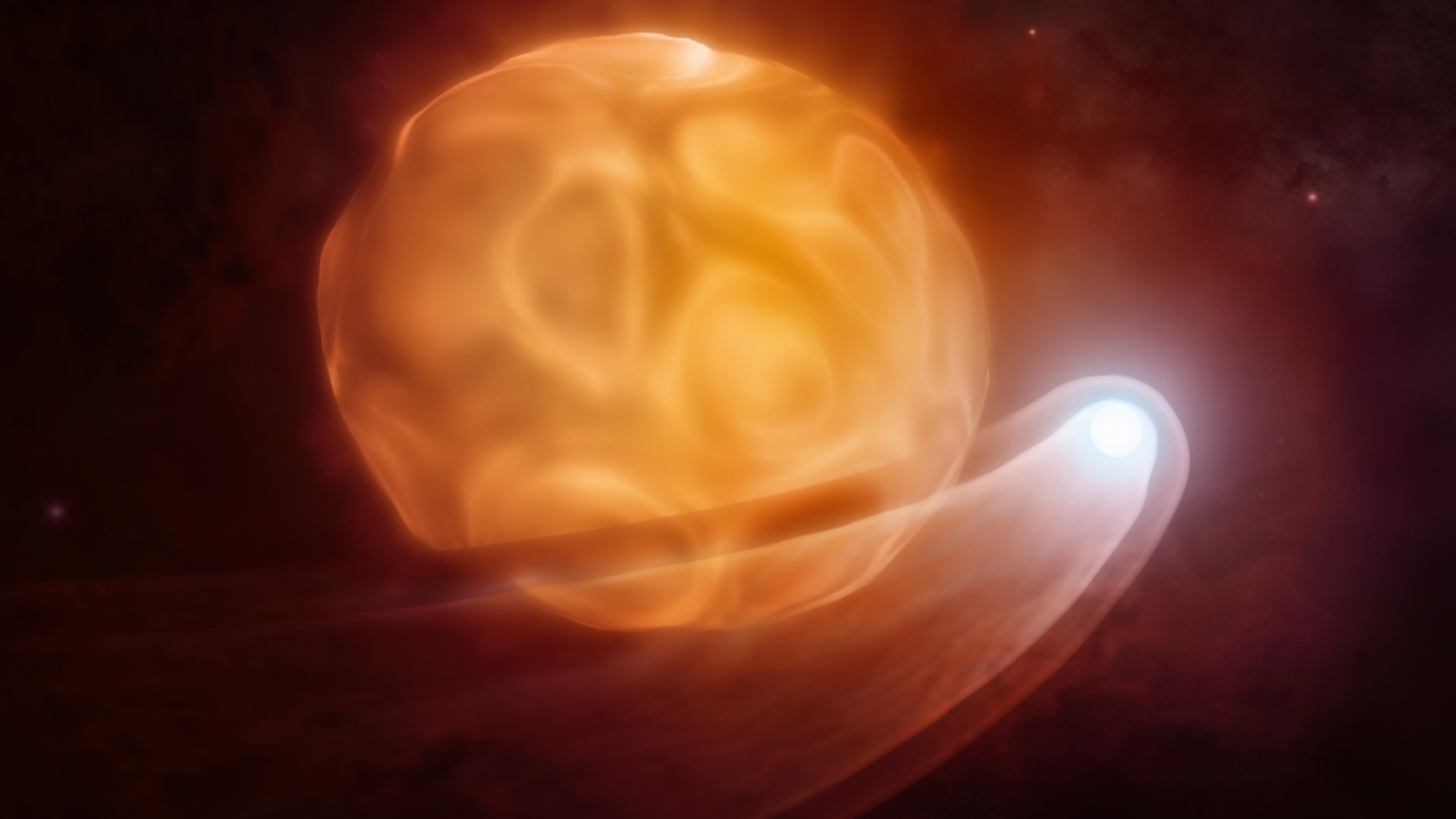 Companheira fantasma perturba atmosfera da estrela Betelgeuse