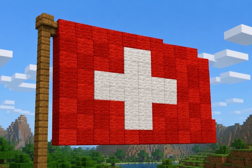Estudante recria Suíça em Minecraft com dados geográficos abertos