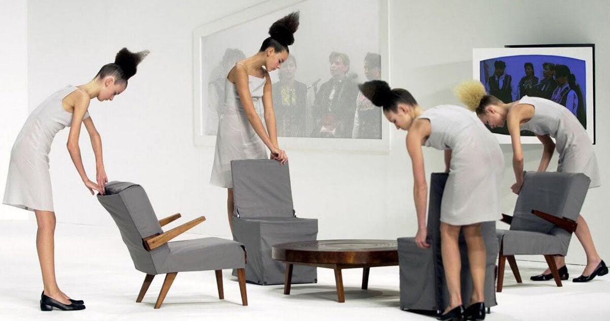 Hussein Chalayan e a sala de estar que se vestiu para fugir