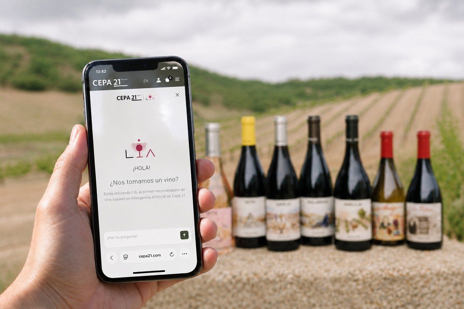 Cepa 21 lança LIA, seu assistente de vinhos com IA