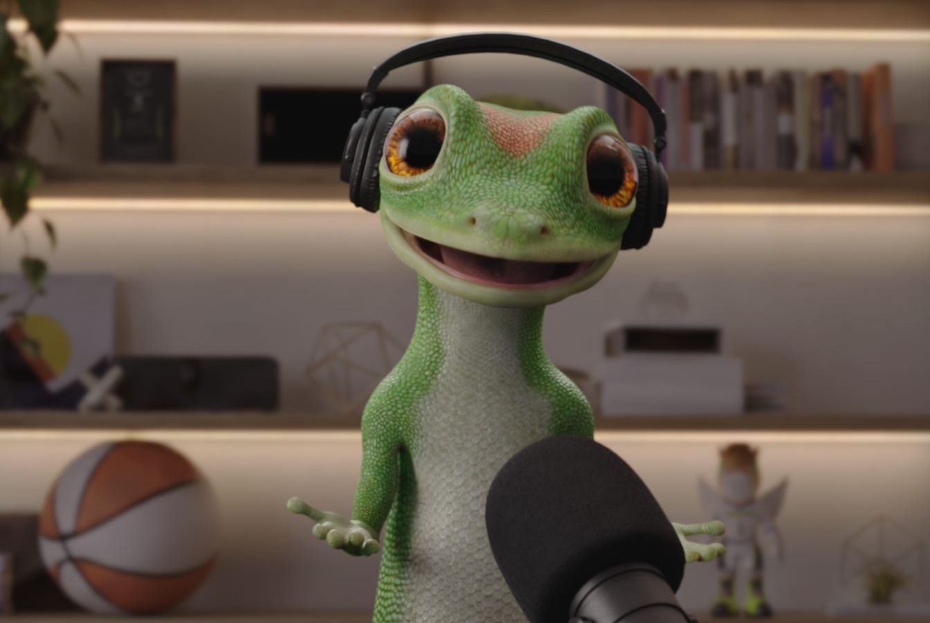 Geico moderniza mascote icônico com IA para entrevistas em tempo real